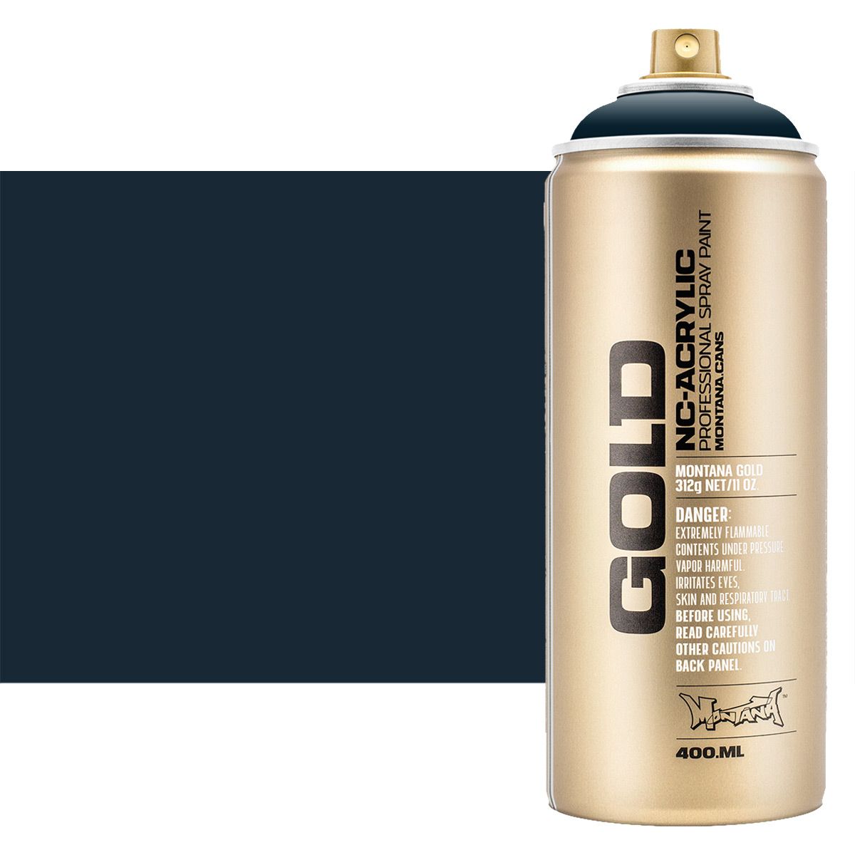 Montana GOLD Acrylic Professional Spray Paint 400 ml - Navy