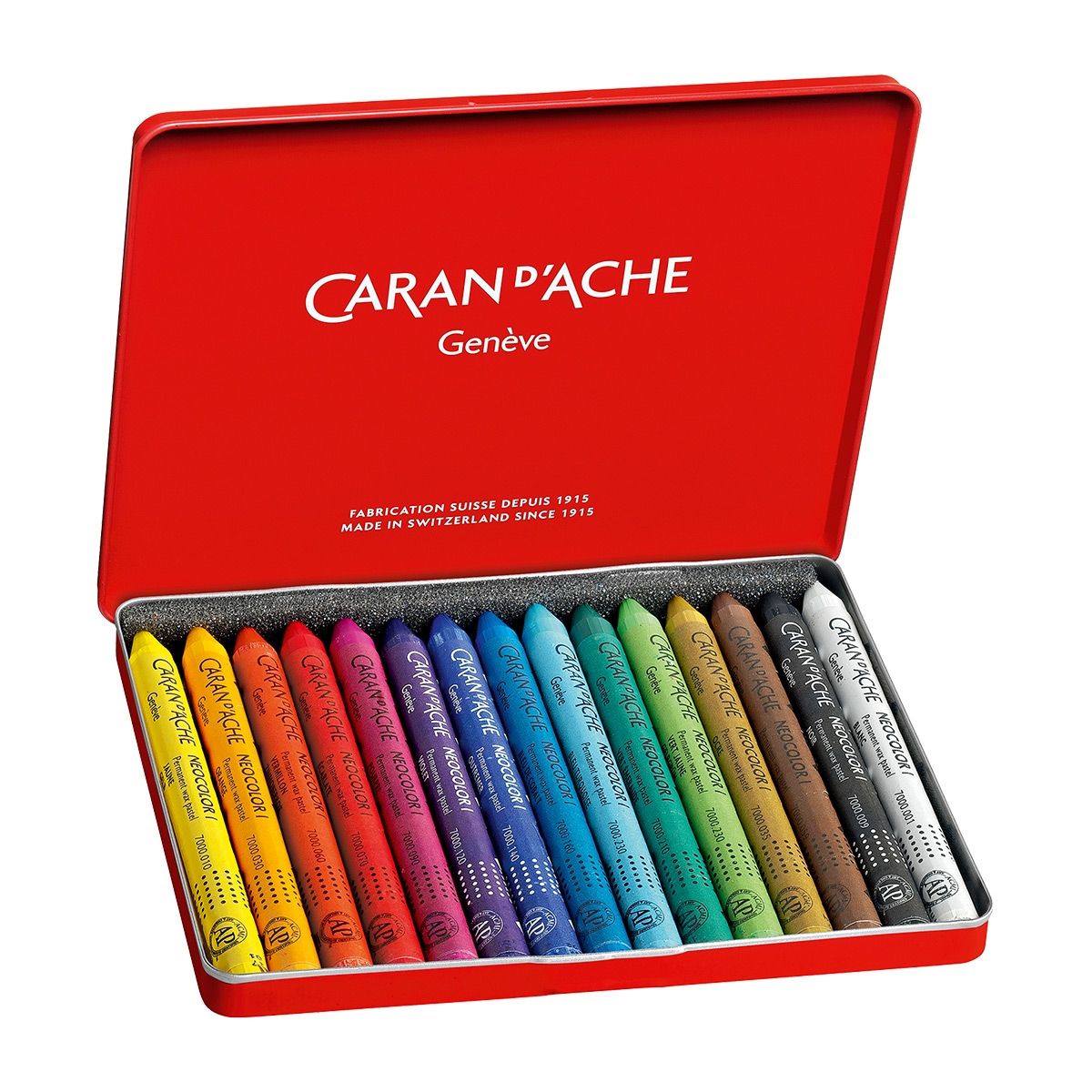 Caran D'Ache Neocolor I Permanent Wax Pastel Sets have an excellent range of colors