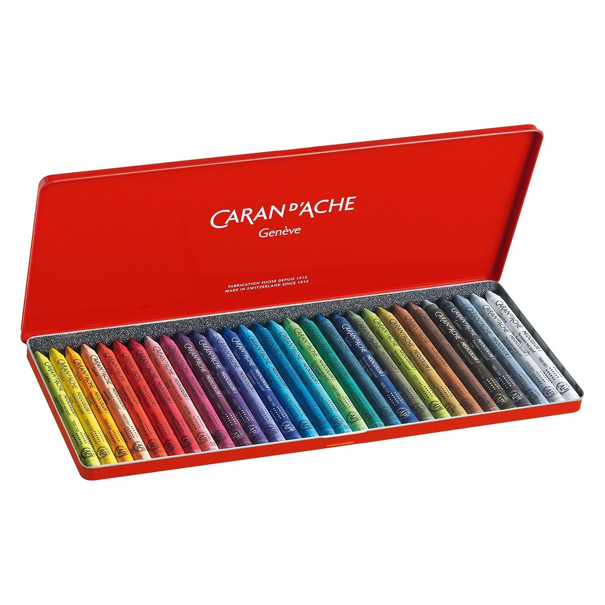 Neocolor I Crayons, light grey (003), L: 10 cm, thickness 8 mm, 10