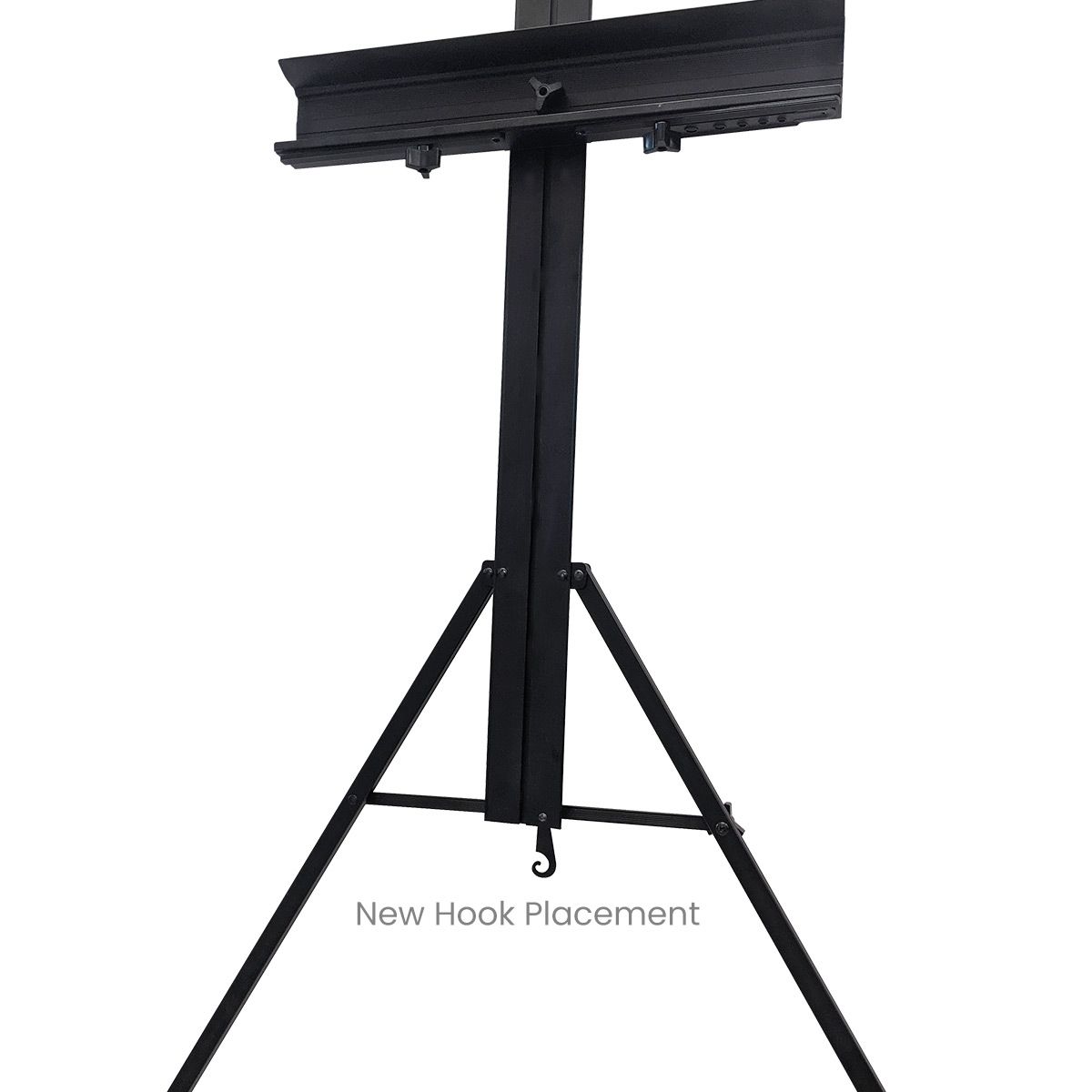 Soho Urban Artist Black Aluminum Tabletop Easel Stand, Portable Easel for Display, Painting Canvas and More, Set of 2, Size: 2 Units