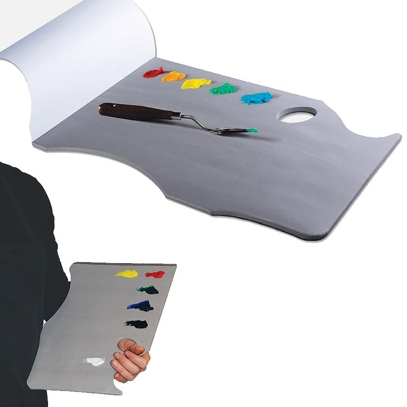 New Wave Grey Ergonomical Pad Disposable Paper Palette -50 neutral grey sheets 