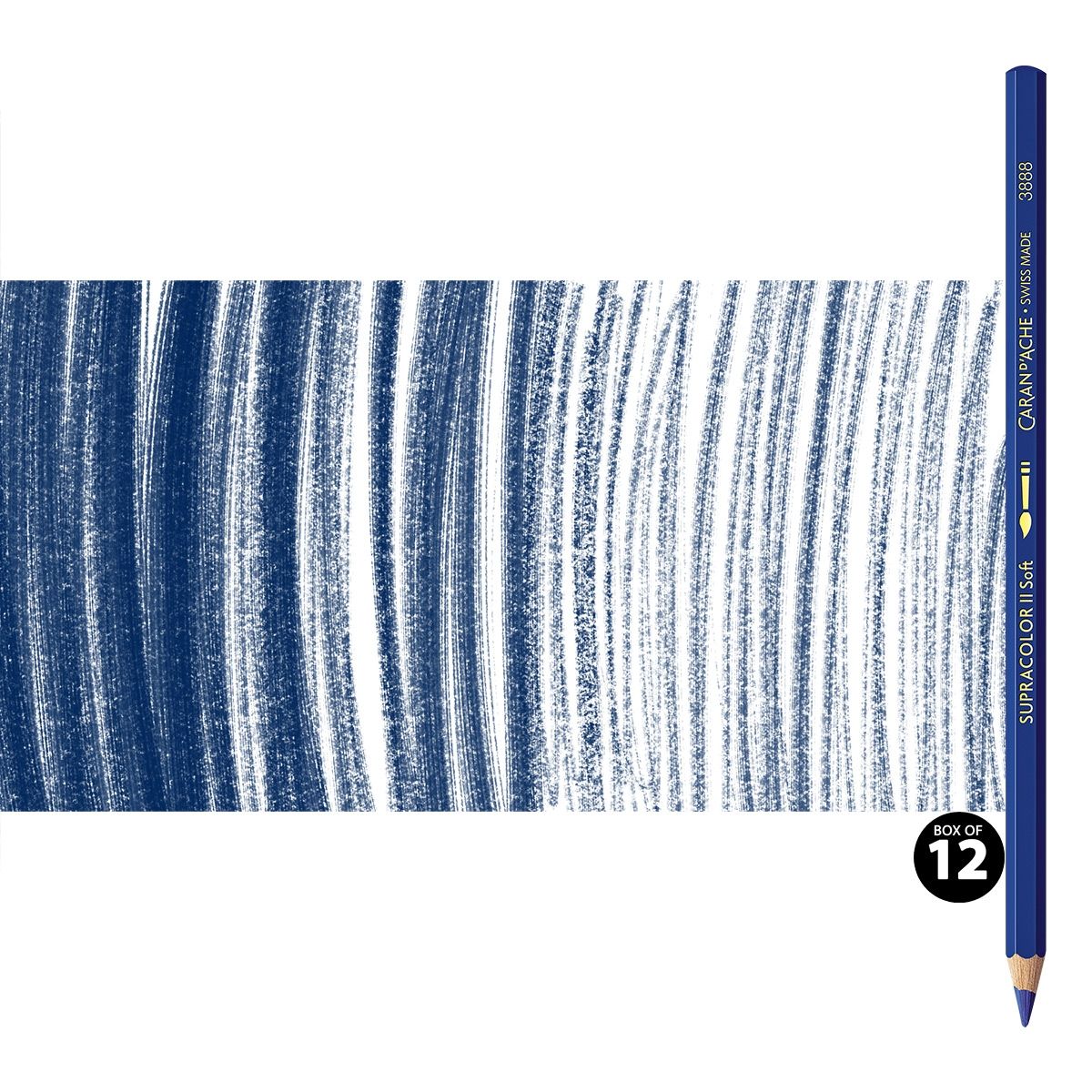 Supracolor II Watercolor Pencils Box of 12 No. 149 - Night Blue