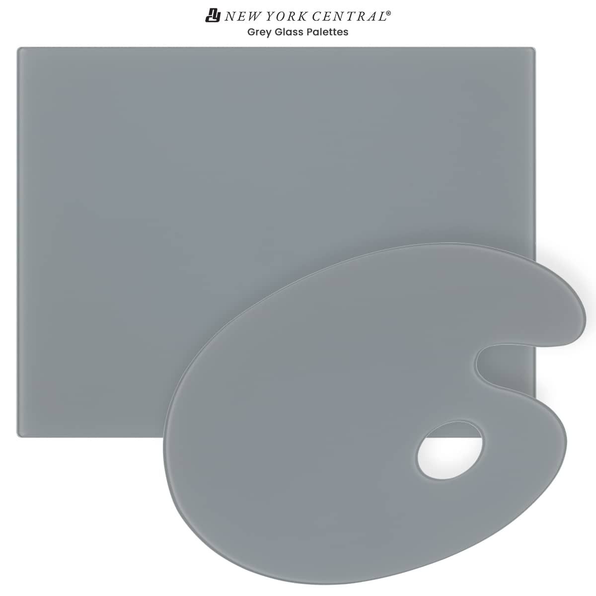New York Central® Grey Glass Palettes