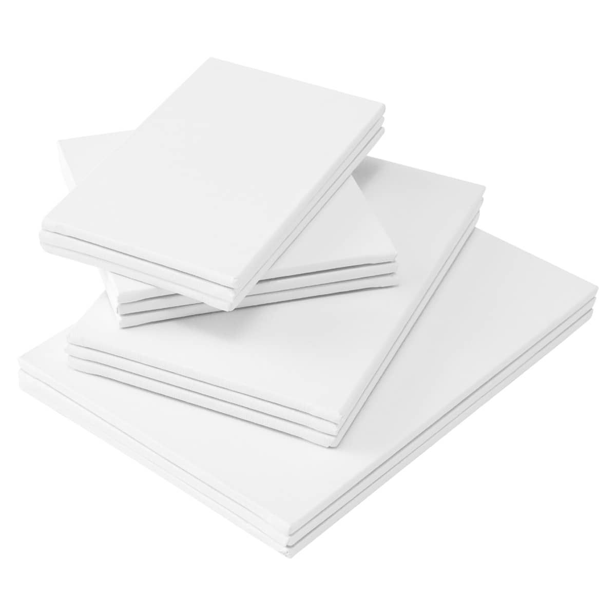 New York Central PortraitSmooth Artist Canvas Panels, Small Sizes Set