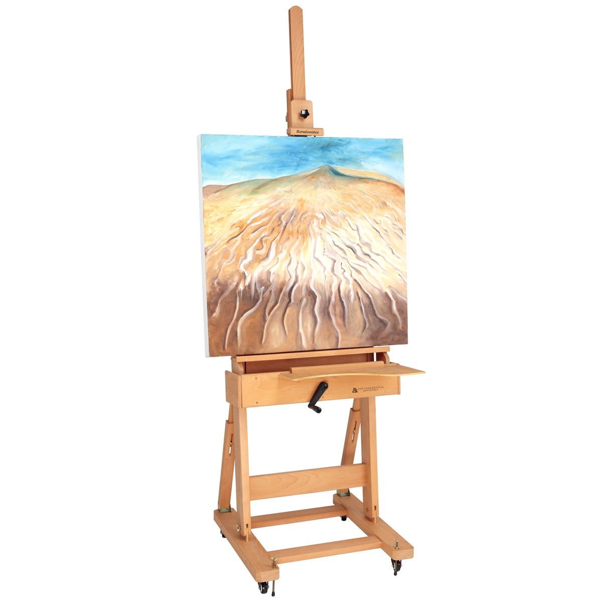 American Easel 16 Inch by 16 Inch by 1 5/8 Inch Deep Cradled Painting Panel Fоur Расk 