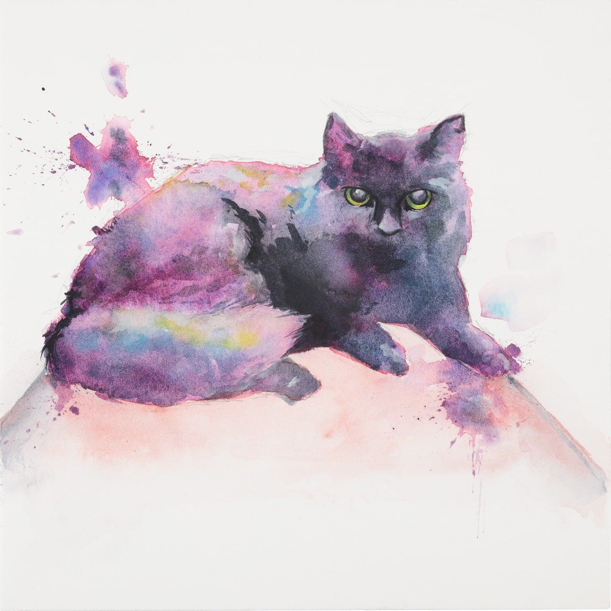 French Cat Art By Emmy Kline