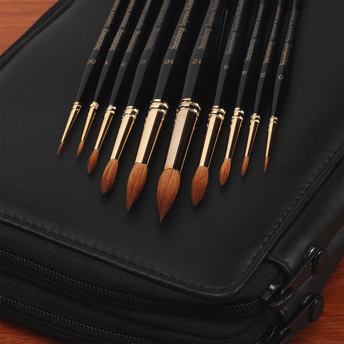 New York Central® Steinberg Superior Kolinsky Watercolor Brushes