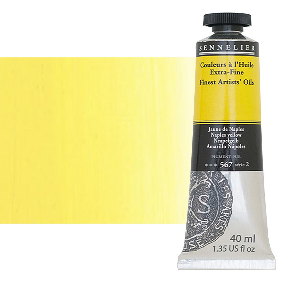 Sennelier Artists Extra-Fine Oil - Naples Yellow, 40 ml | Jerry's Artarama