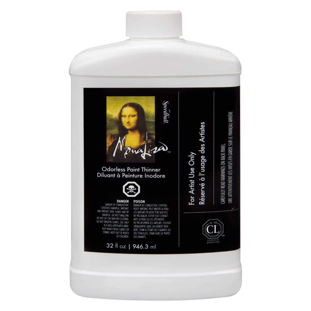 Mona Lisa - Odorless Paint Thinner - 32oz