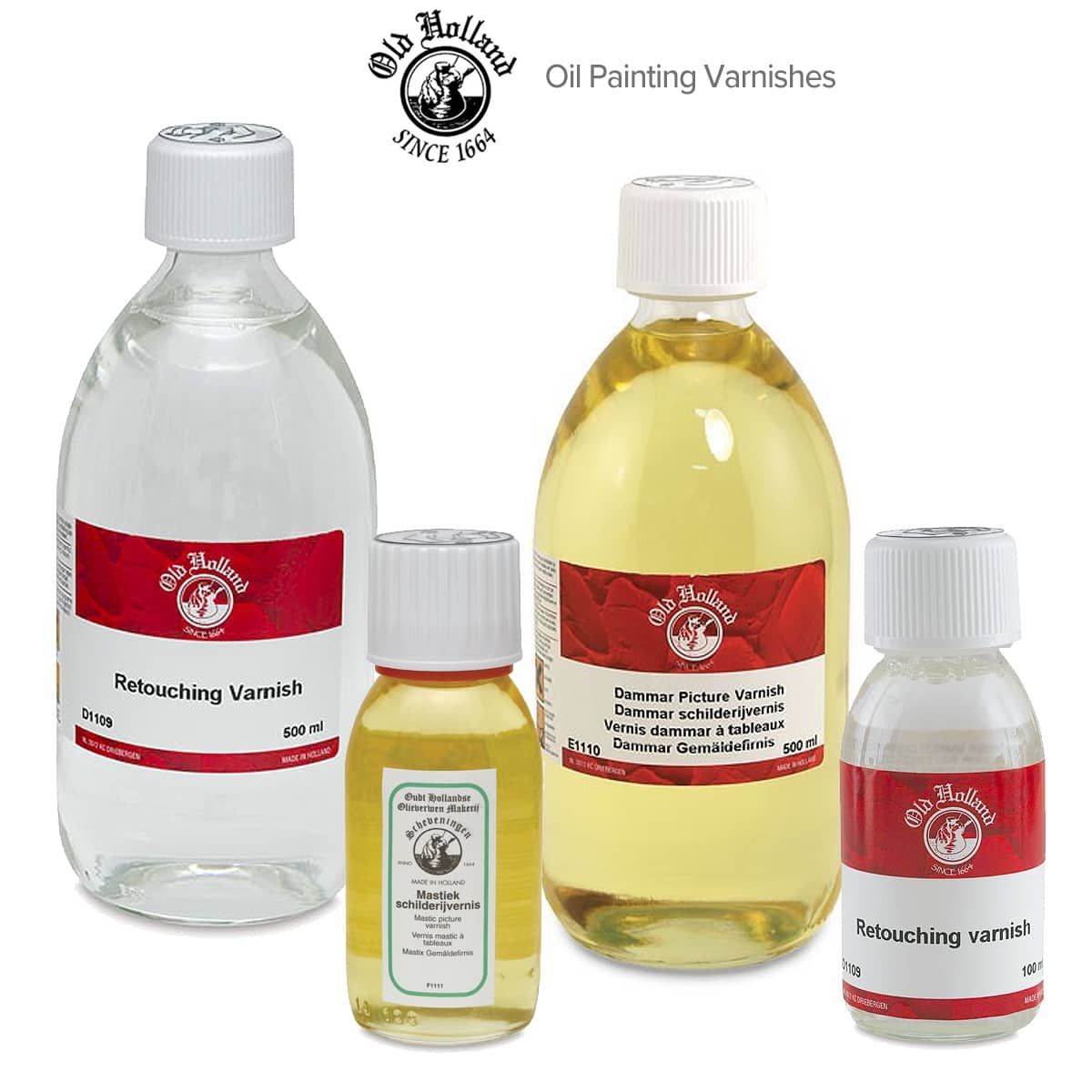 thumbnail image 2 of Winsor & Newton Artists Retouching Varnish - 500ml Bottle For Oil Painting Protection 2 of 6