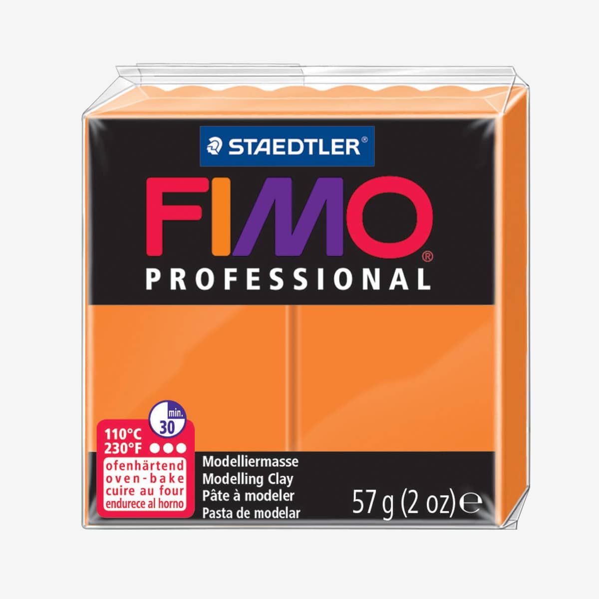 Orange 2 oz - FIMO Professional Modeling Clay | Jerry's Artarama
