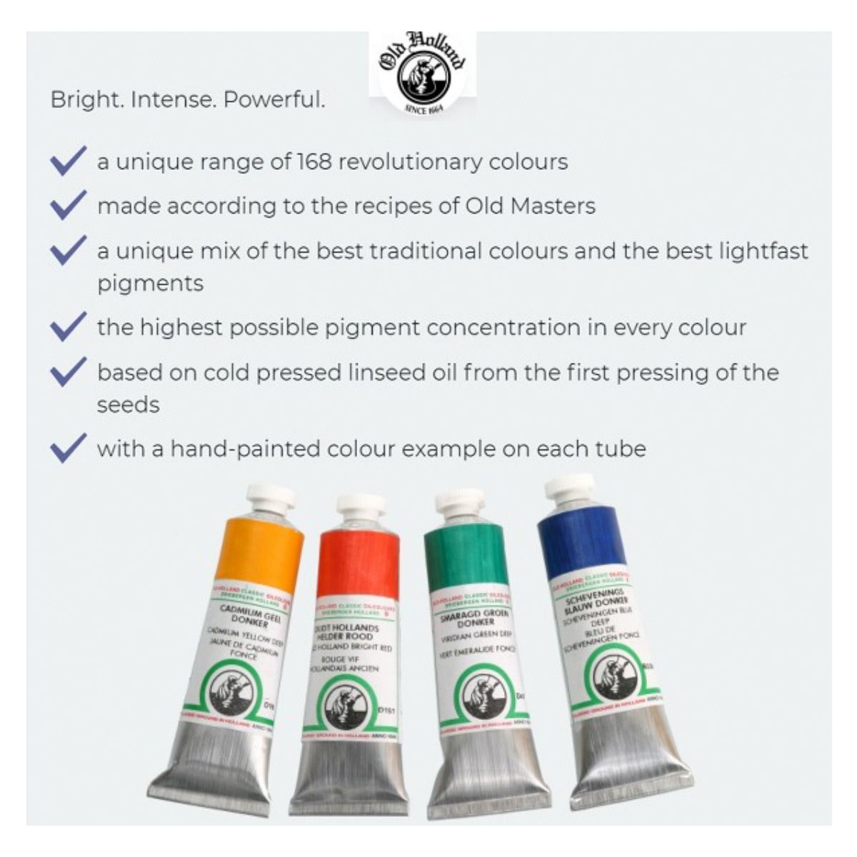 How to choose the right brush - Old Holland Classic Colours