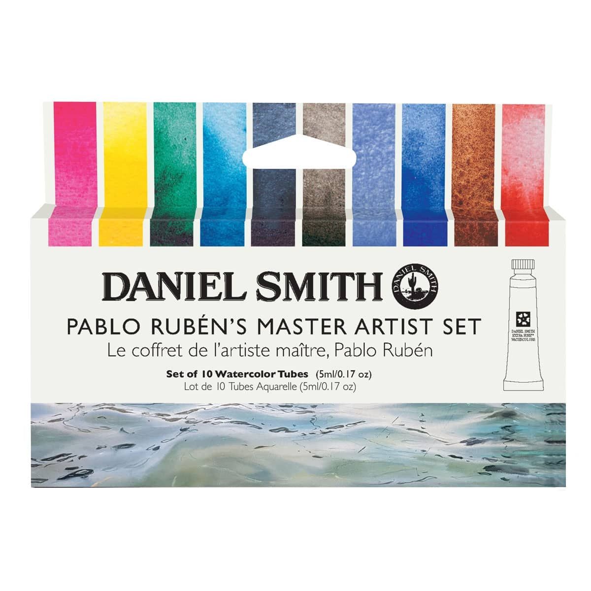 DANIEL SMITH QUINACRIDONES FULL WATERCOLOR SET - FULL SET OF 14  QUINACRIDONES WATERCOLOURS - Artemiranda, Daniel Smith Watercolor Set 