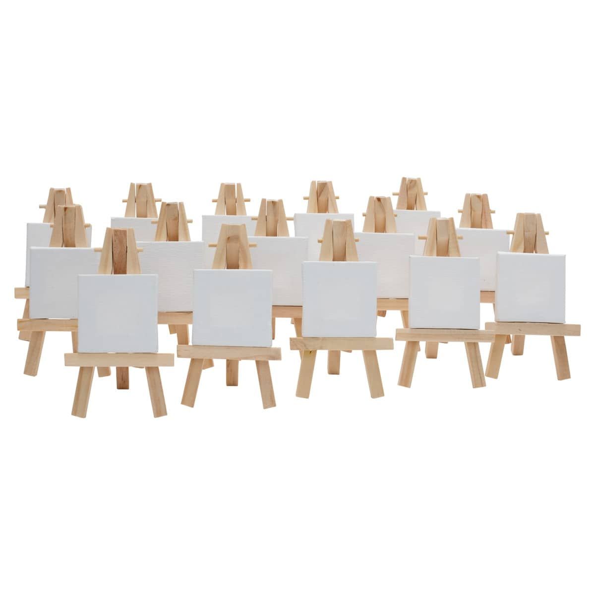 Ultra Mini Stretched Canvas And Easels By Creative Mark Bonus