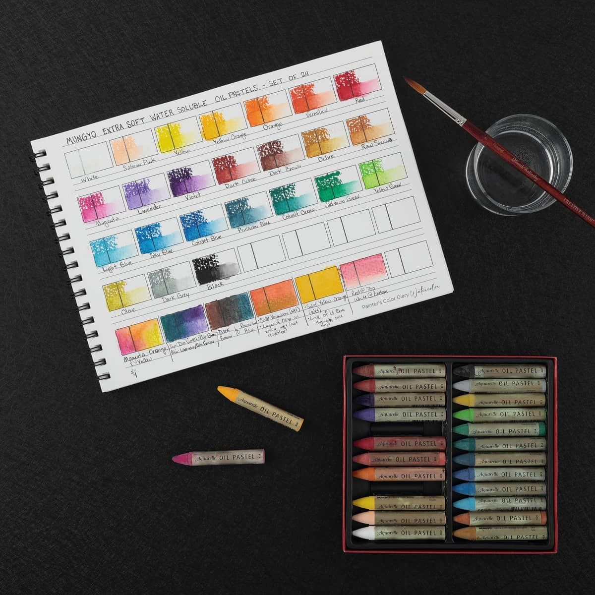 Perfect for watercolor, gouache, and colored pencil
