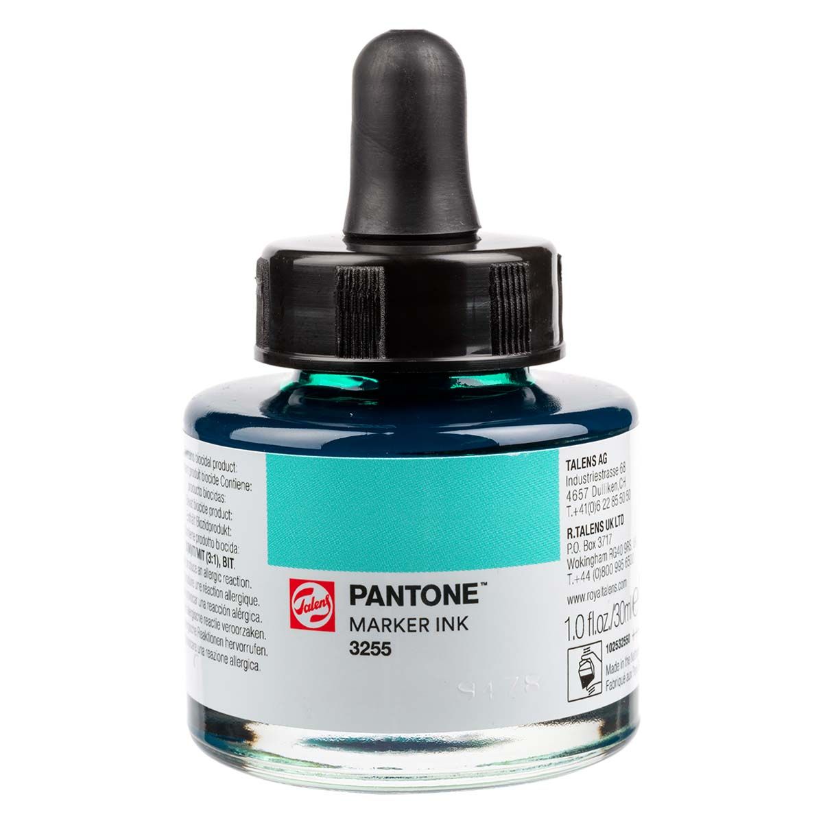 Pantone Marker Ink Bottle, #3255 (30ml) | Jerry's Artarama