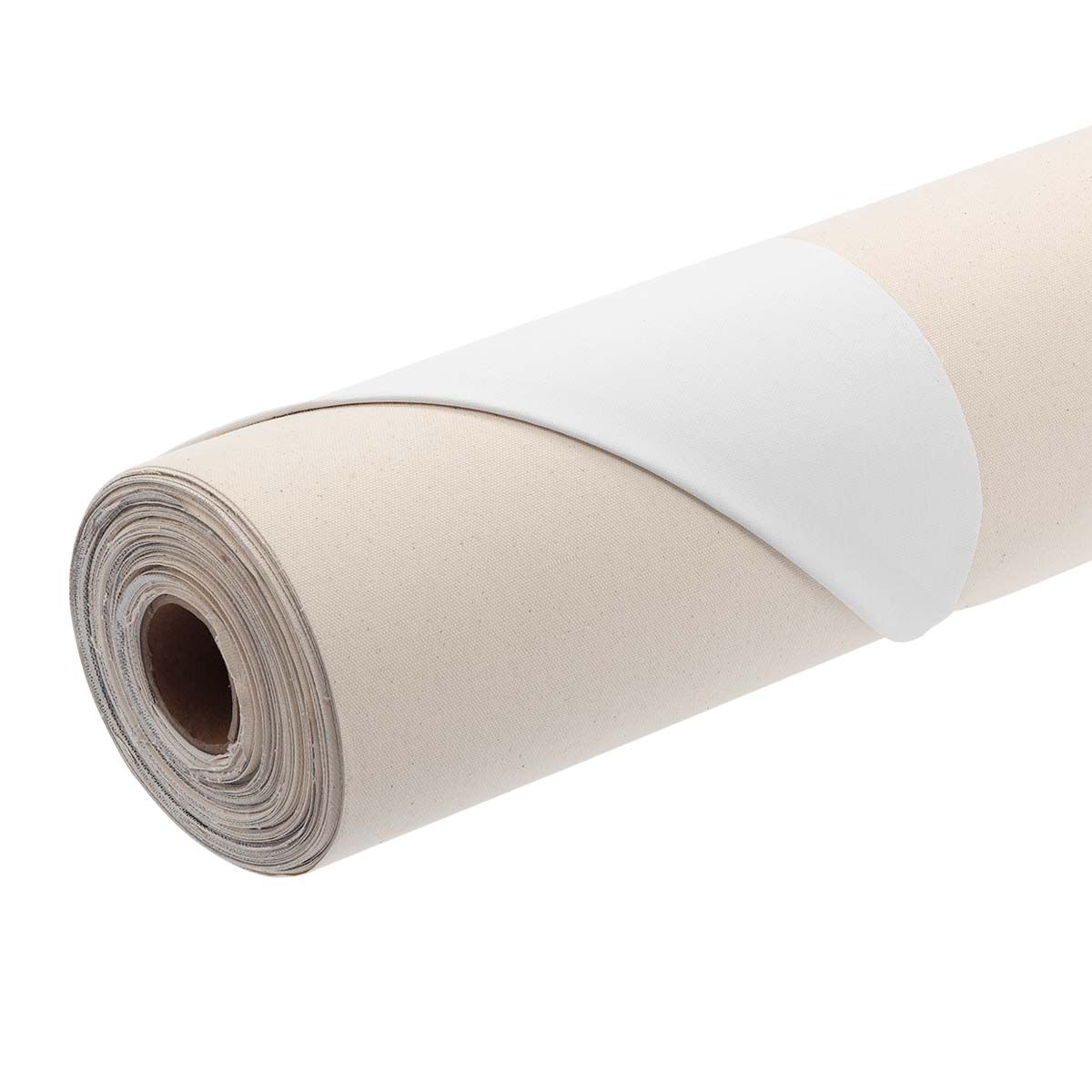 320g triple primed unbleached 100% Cotton Canvas Roll With Medium