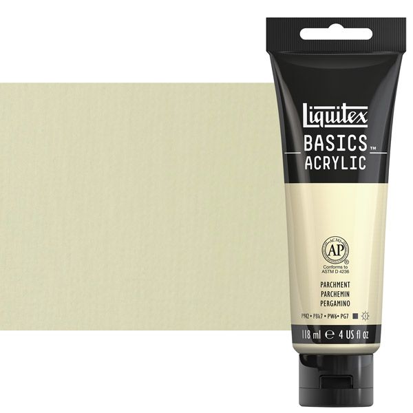 Liquitex Basics Acrylic Paint Parchment, 4oz Tube Jerry's Artarama
