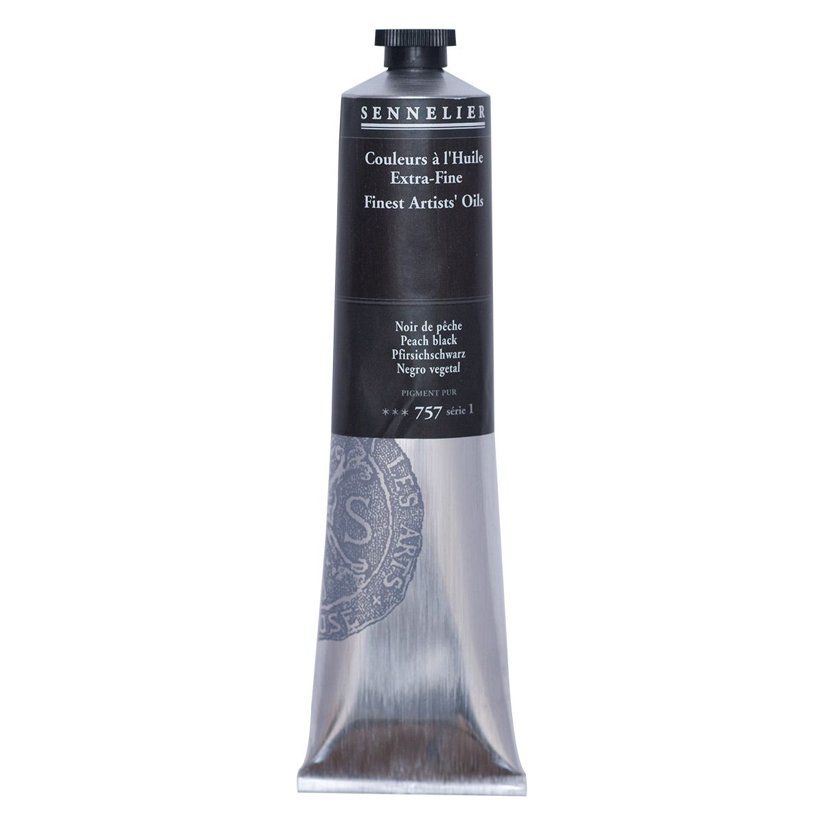 Sennelier Artists Extra-Fine Oil - Peach Black, 200 ml | Jerry's Artarama