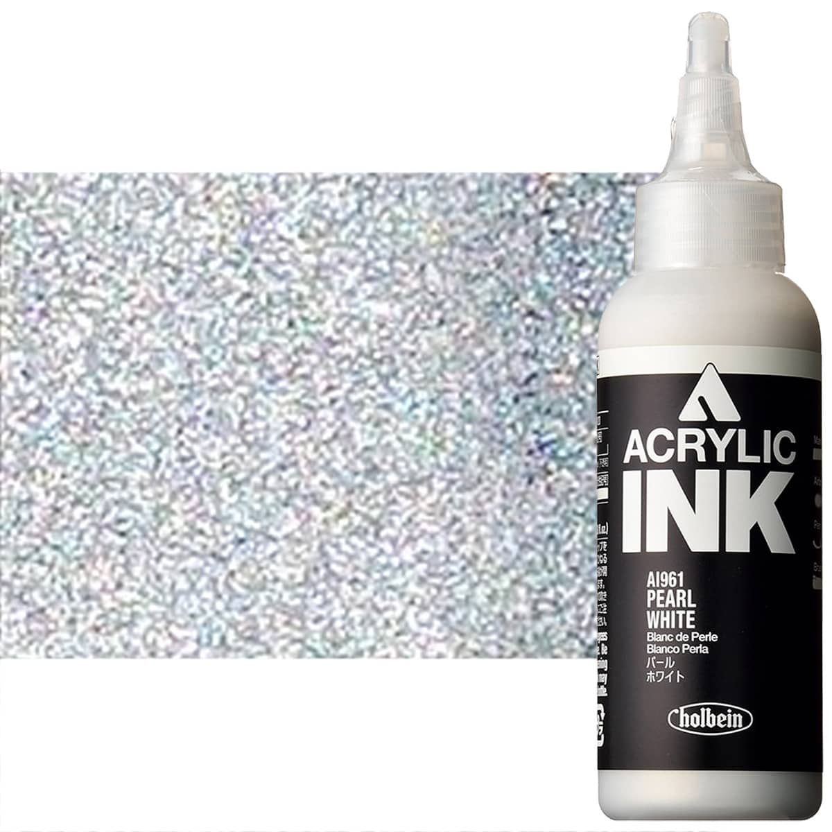 Holbein Acrylic Ink - Pearl White, 100ml