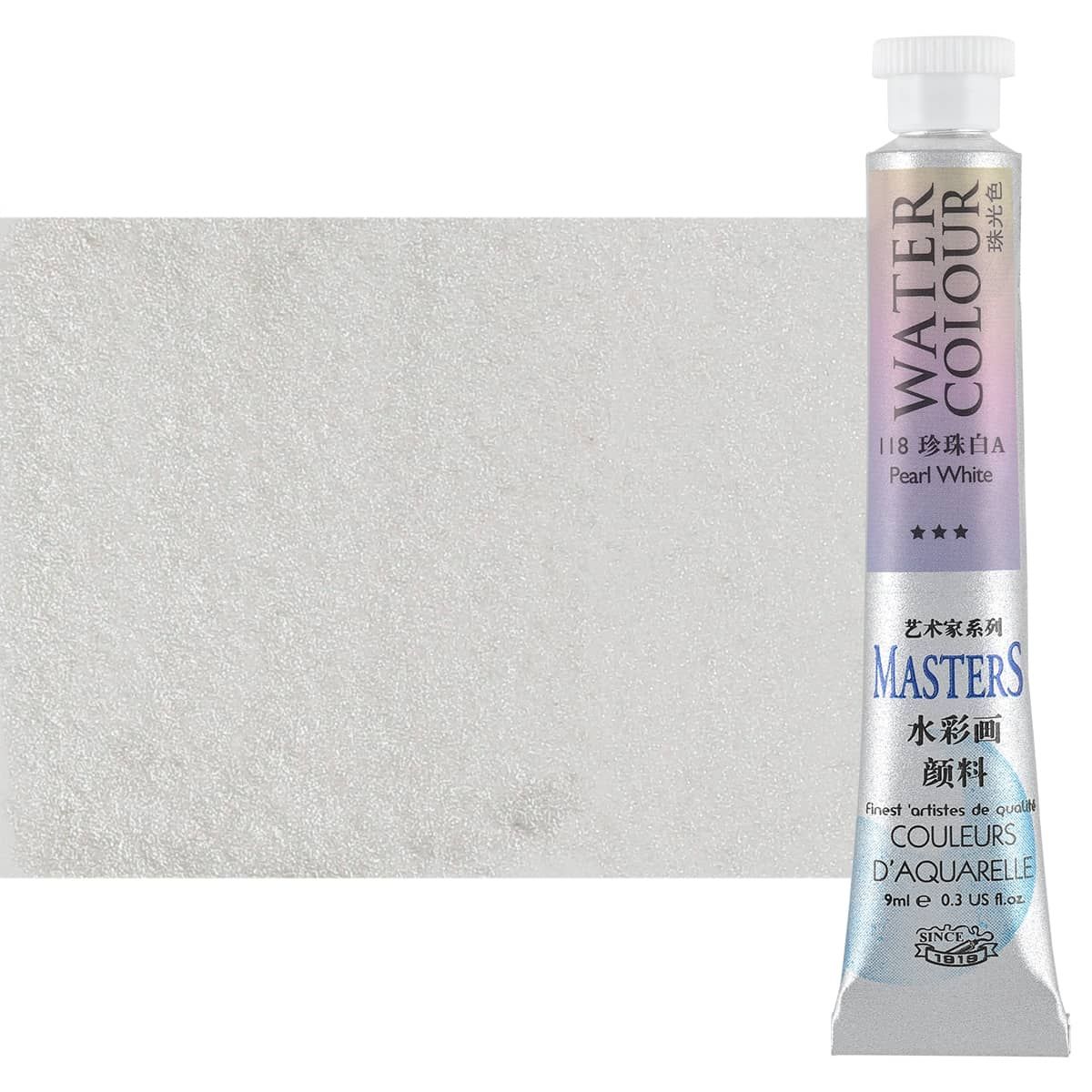 Marie's Master Quality Watercolor 9ml Pearl White