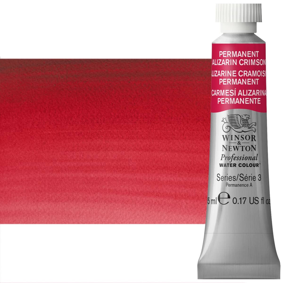 Winsor & Newton Professional Watercolor - Permanent Alizarin Crimson, 5ml Tube