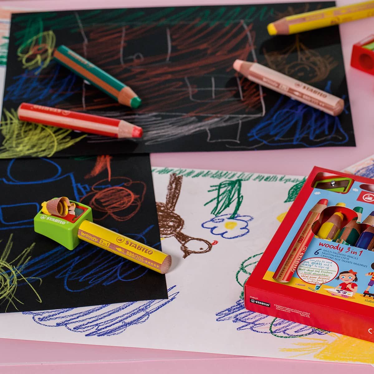 Stabilo Woody Colored Pencil Sharpener Jerry's Artarama