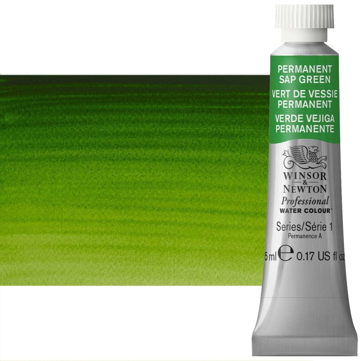 Winsor & Newton Professional Watercolor - Permanent Sap Green, 5ml Tube