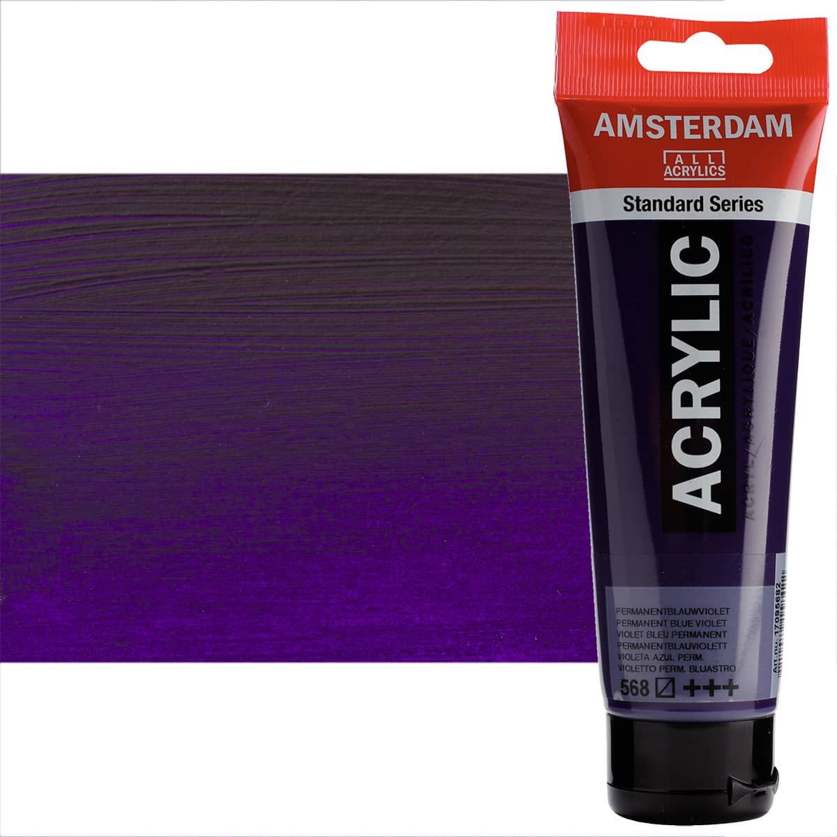 Amsterdam Standard Acrylic Permanent Blue Violet, 120ml Jerry's