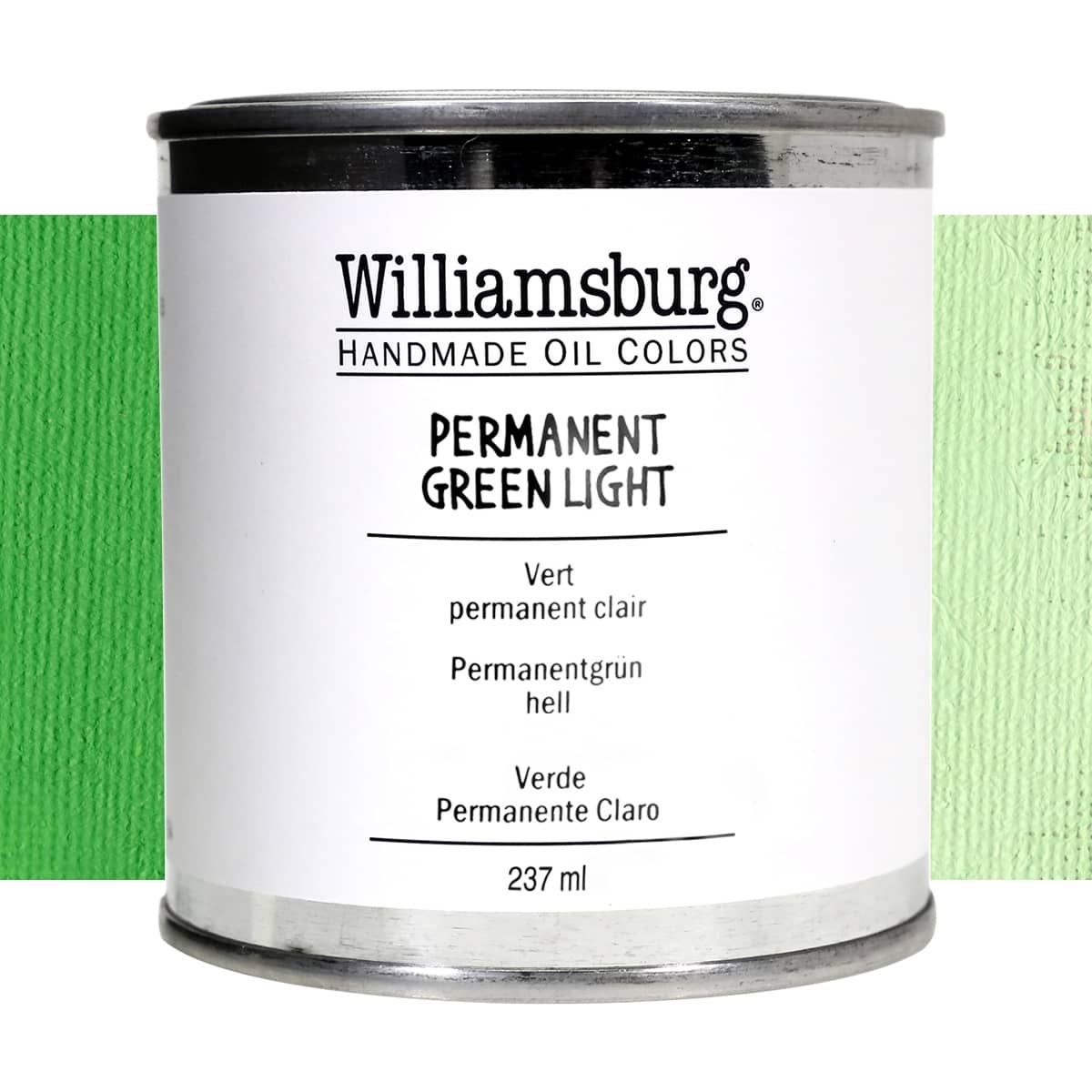 Williamsburg Oil Color 237 ml Can Permanent Green Light