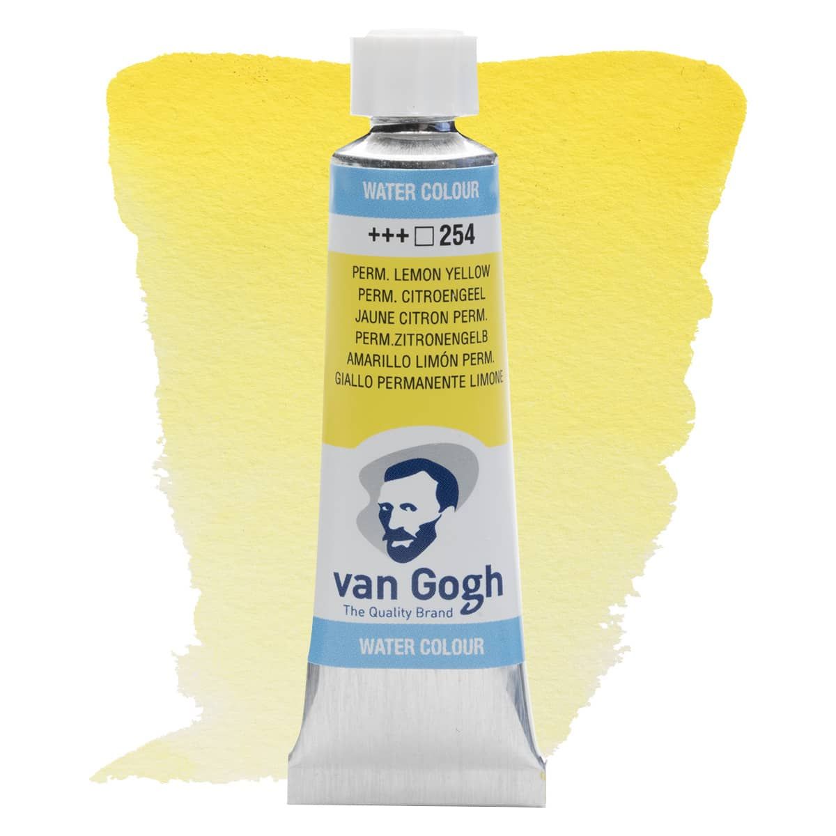 Van Gogh Watercolors - Permanent Lemon Yellow, 10ml Tube