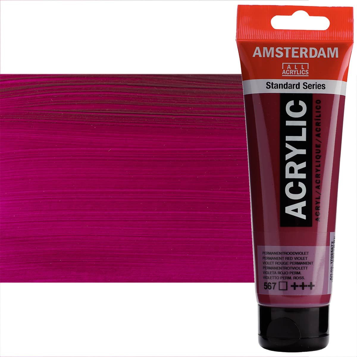 Amsterdam Standard Series Acrylic Paints - Permanent Red Violet, 120ml