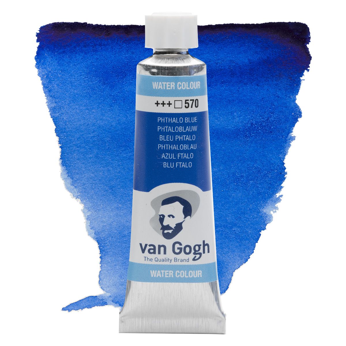 Van Gogh Watercolors Phthalo Blue, 10ml Tube Jerry's Artarama