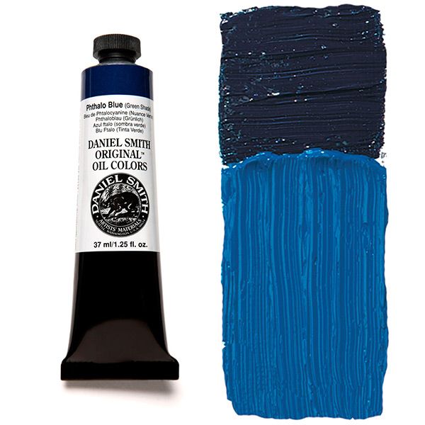 Daniel Smith Oil Colors - Phthalo Blue Green Shade, 37 ml Tube