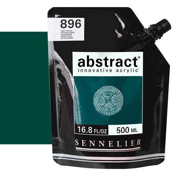Sennelier Abstract Acrylic Phthalo Green 500ml