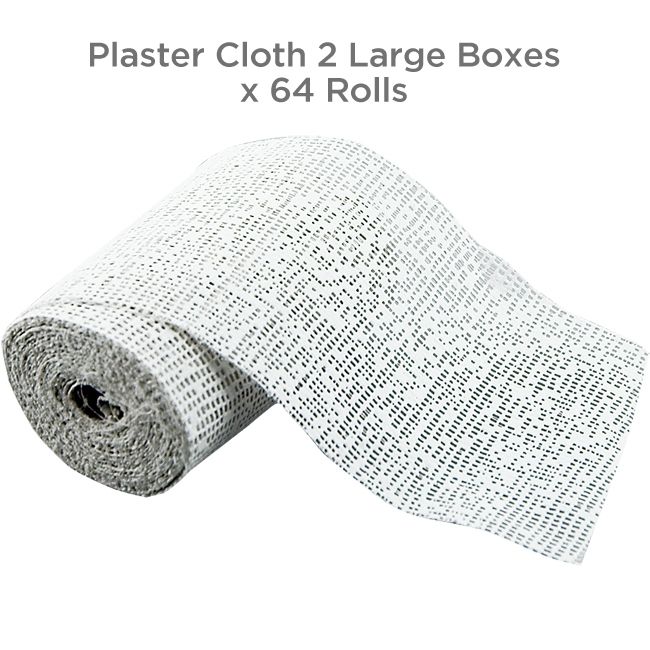 Creative Mark Plaster Cloth Rolls, Extra Large Box of 64 Rolls Jerry