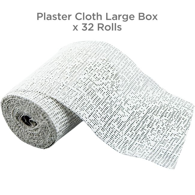Creative Mark Plaster Cloth Rolls Large Box of 32 Rolls