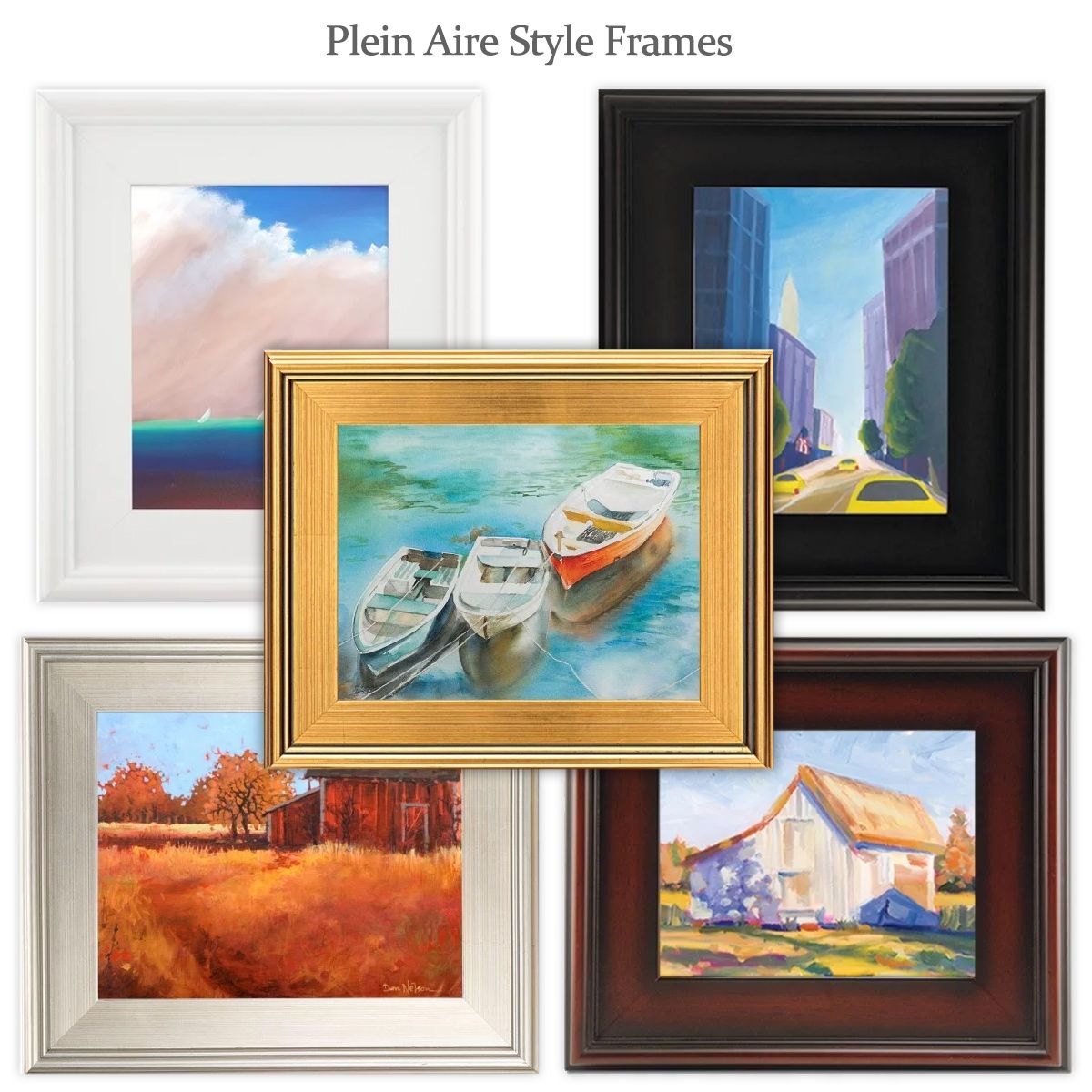 Plein Aire Style Art Frames 