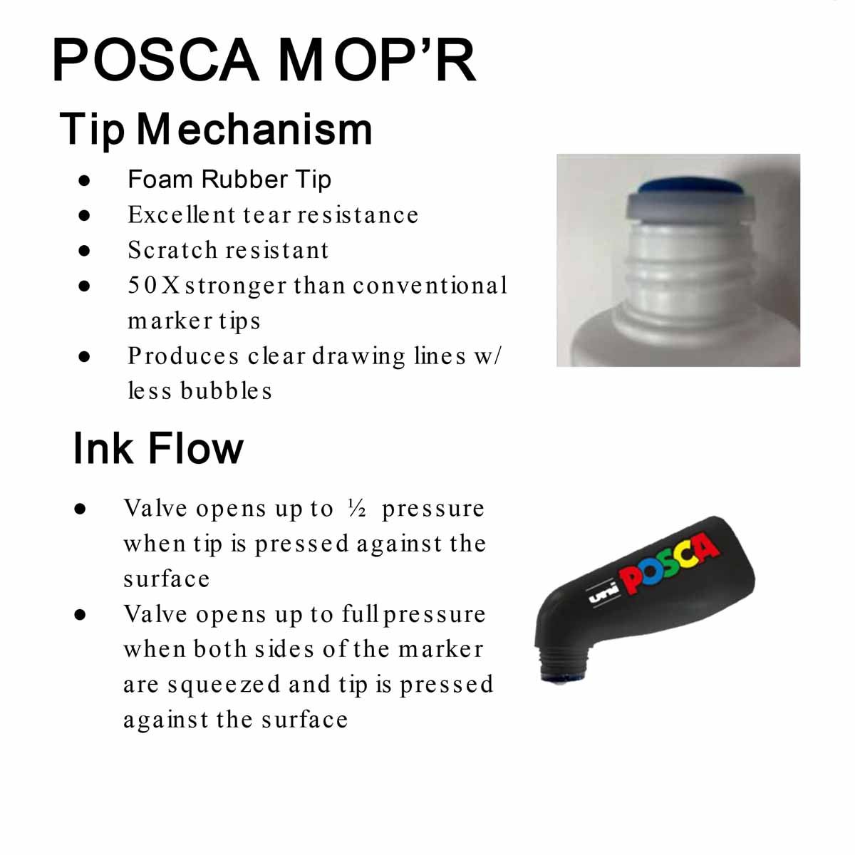 POSCA MOP'R: The Ultimate Graffiti Art Paint Marker for Creative Expression  - PoscART