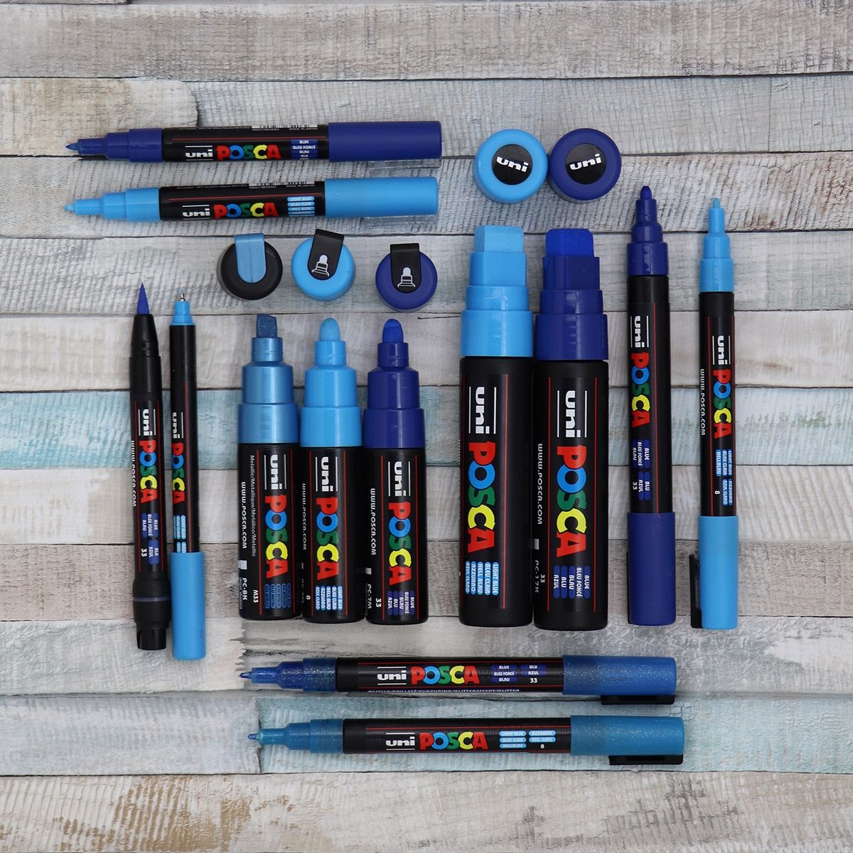 Posca Acrylic Paint Brush Tip Markers Jerry's Artarama