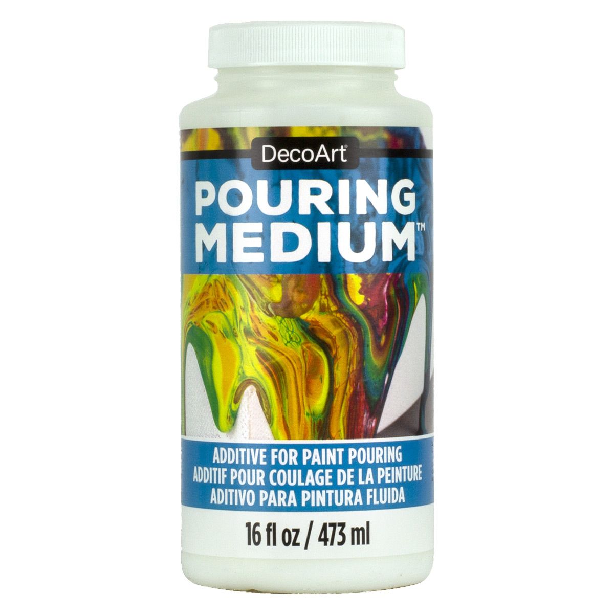Decoart Acrylic Paint 16oz Pouring Medium Jerry's Artarama