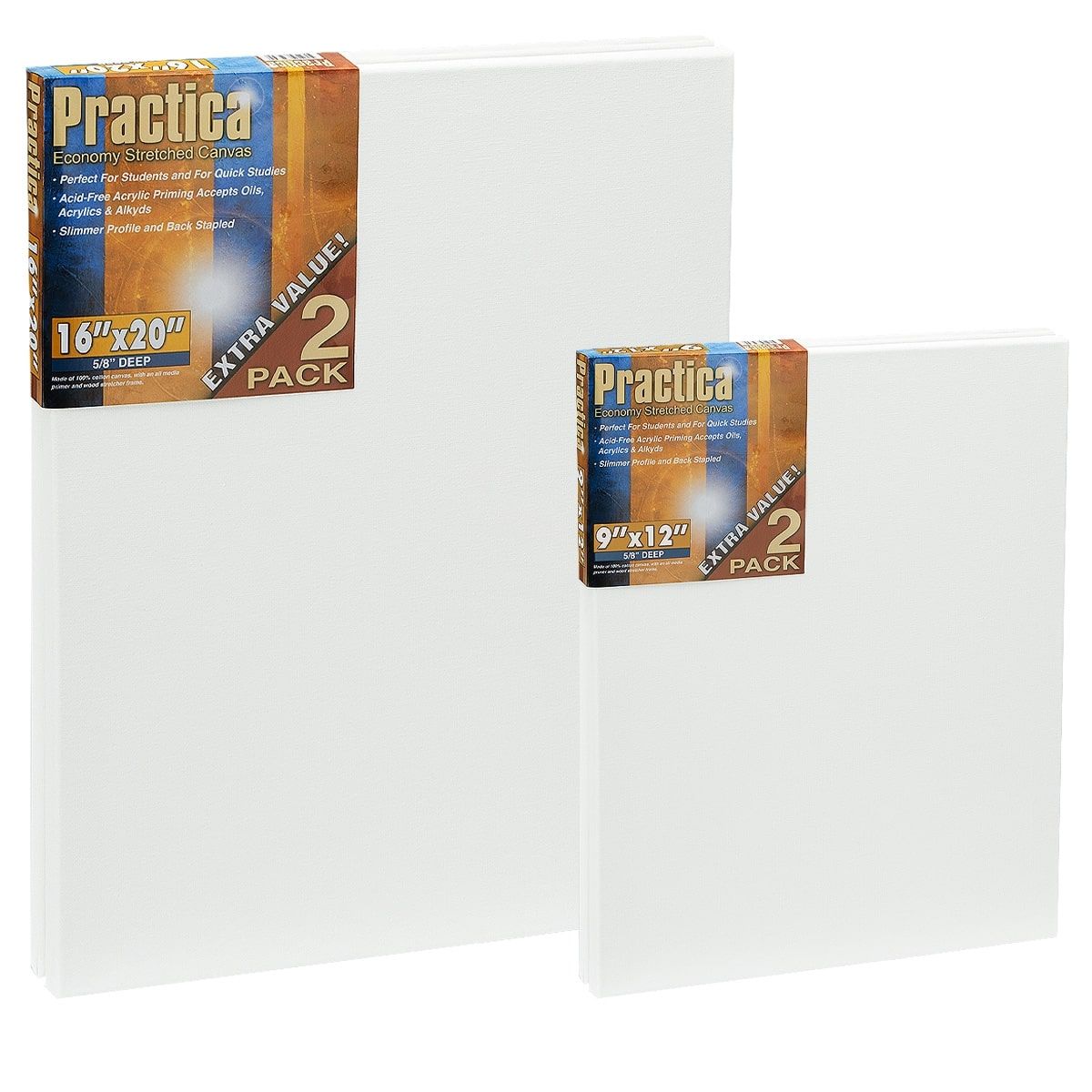 2-Pack Large Drawing Sketch Pad for Kids-12 x 16, 50 Page