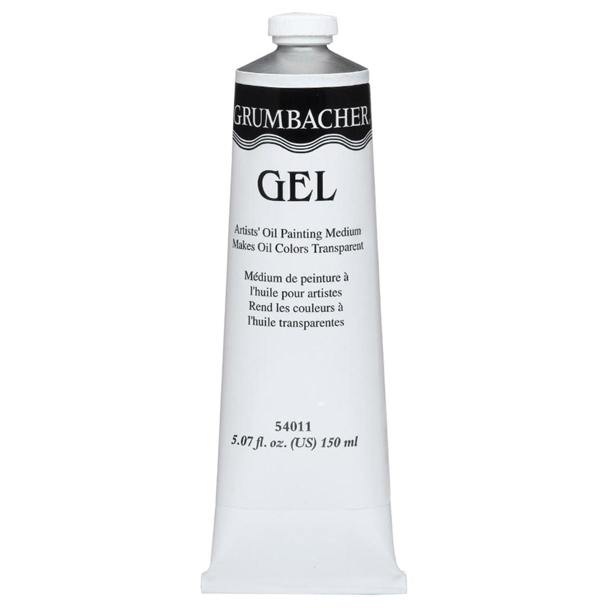 Grumbacher Pre-Tested Gel Transpantizer, 150 ml Tube