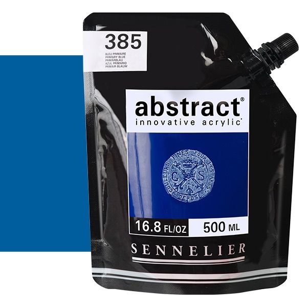 Sennelier Abstract Acrylic Primary Blue 500ml 