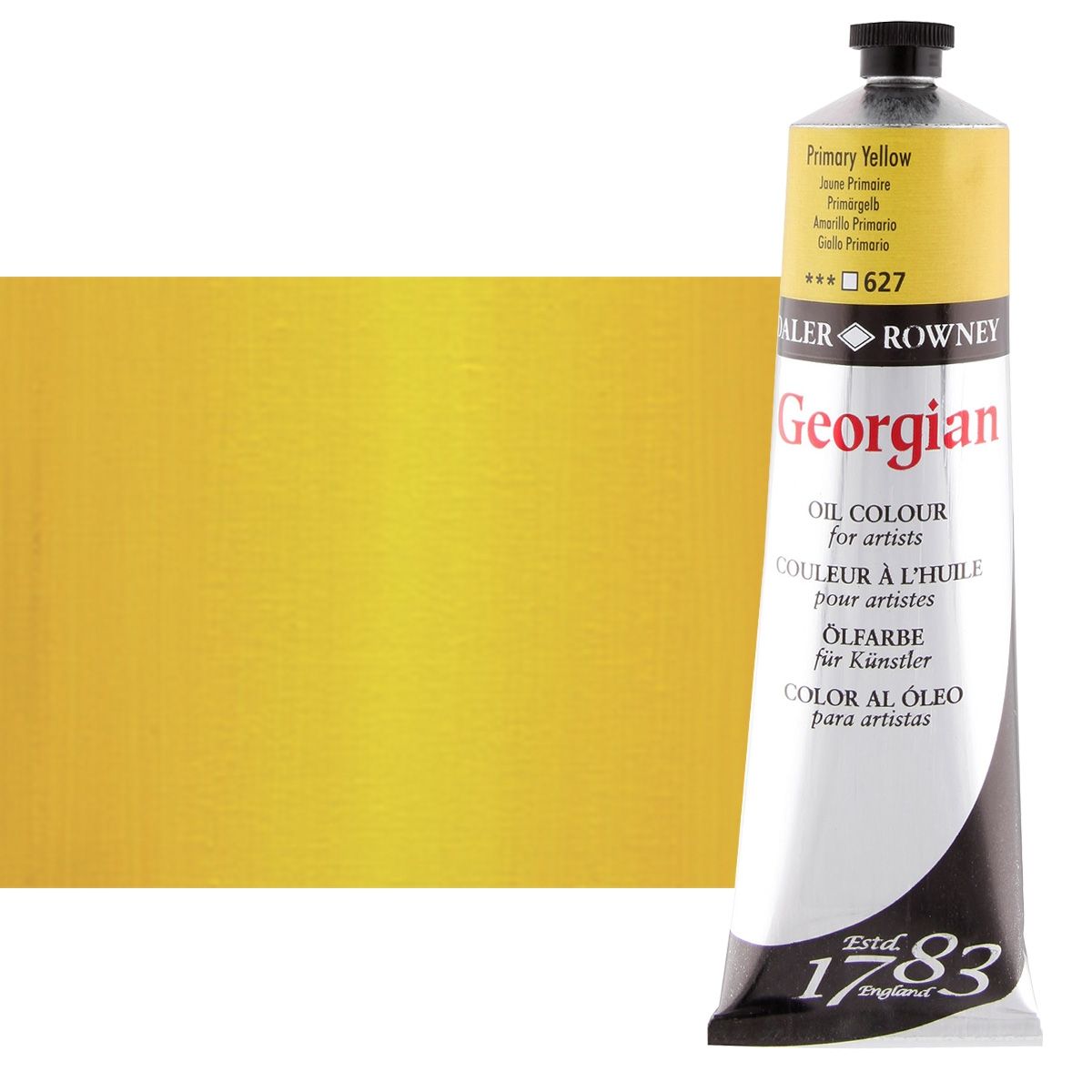 Daler-Rowney Georgian Oil Color 225ml Tube - Primary Yellow