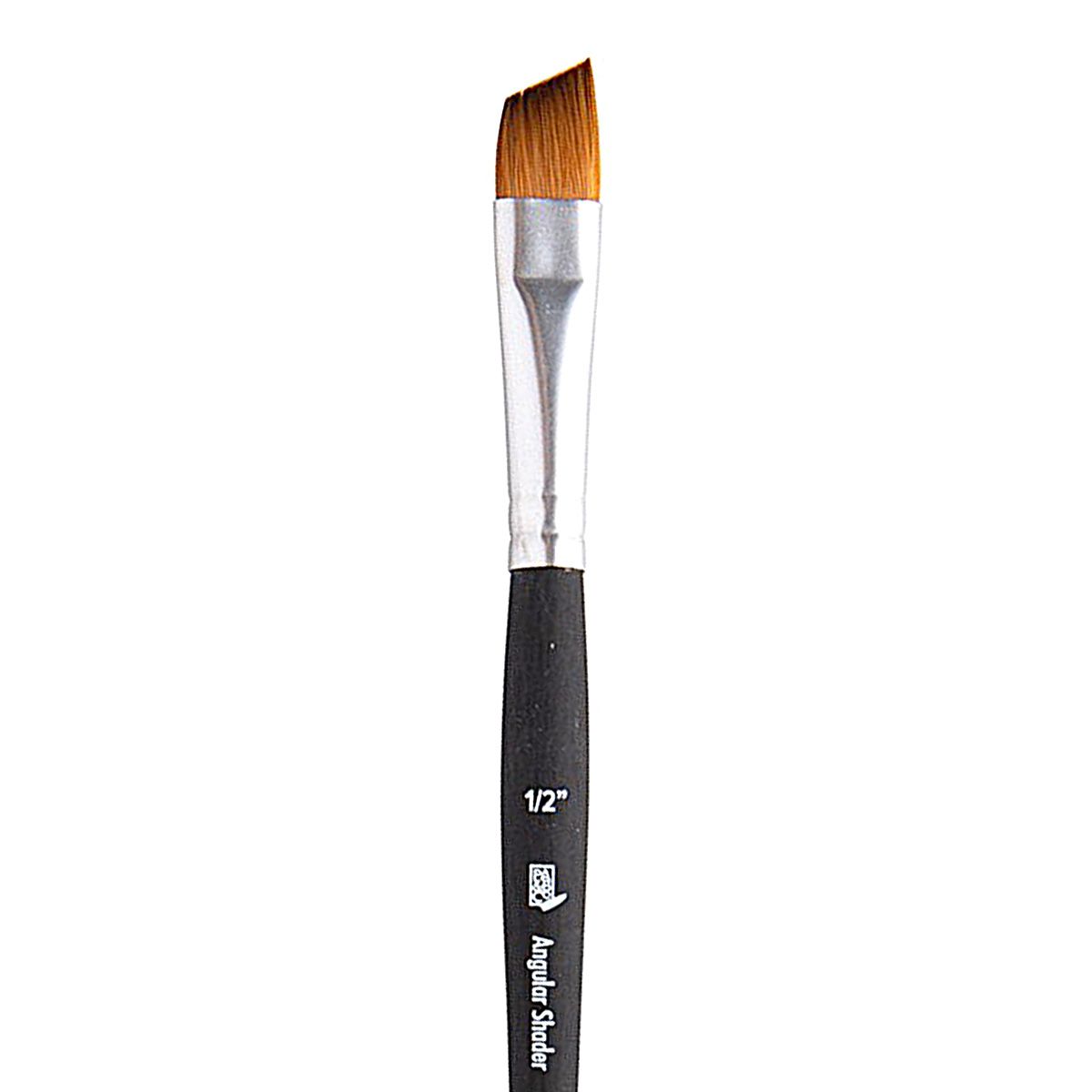 Princeton Aqua Elite Series 4850 Synthetic Kolinsky Watercolor Paint Brush Angle Shader 1/2 inch