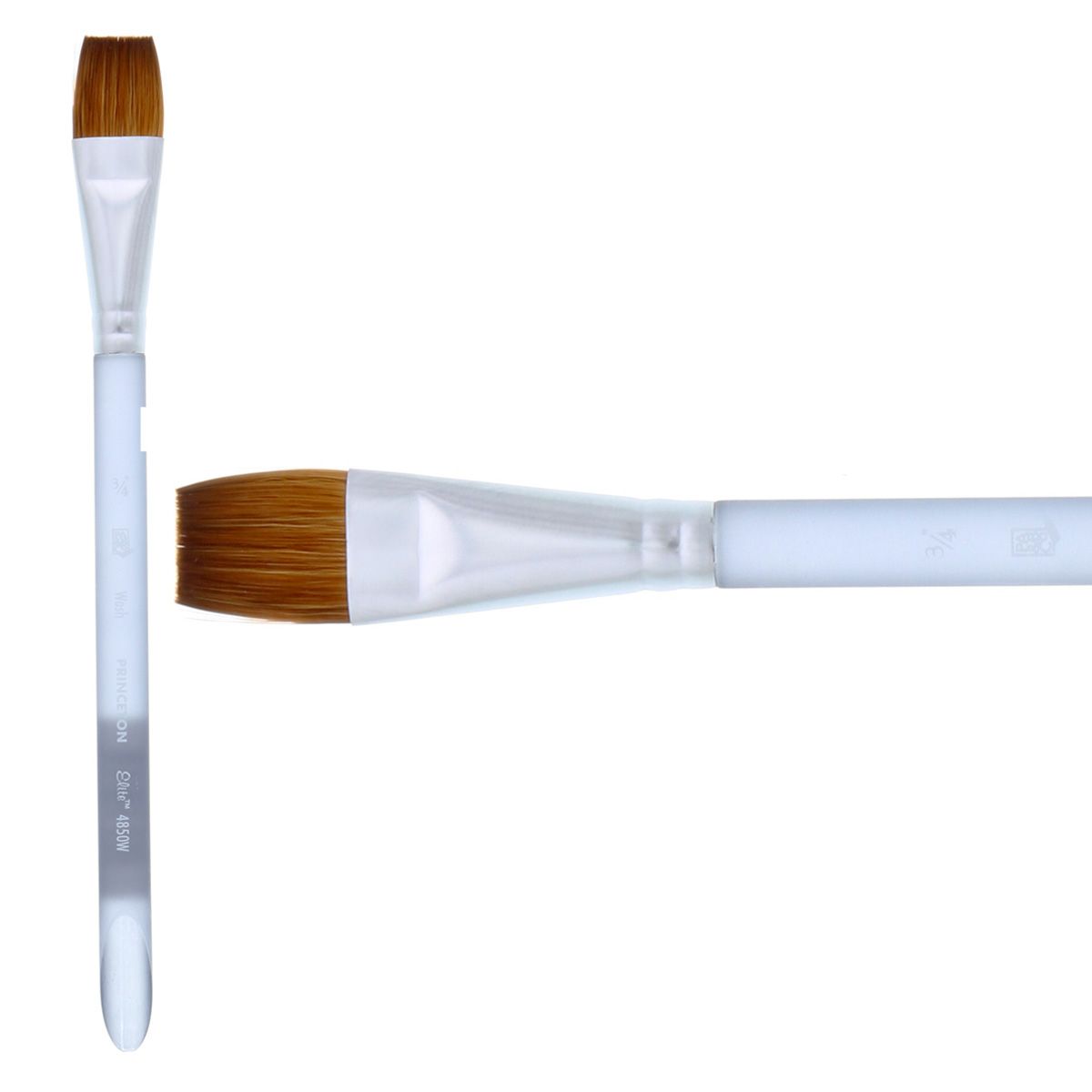  Princeton Aqua Elite, Series 4850, Synthetic Kolinsky  Watercolor Paint Brush, 4 Piece Set