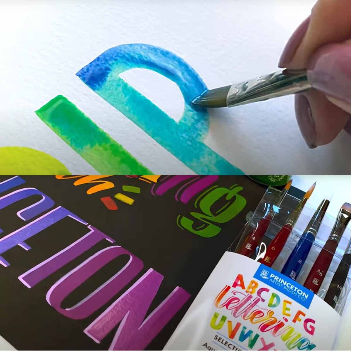 Princeton Brush Lettering Set Jerry's Artarama