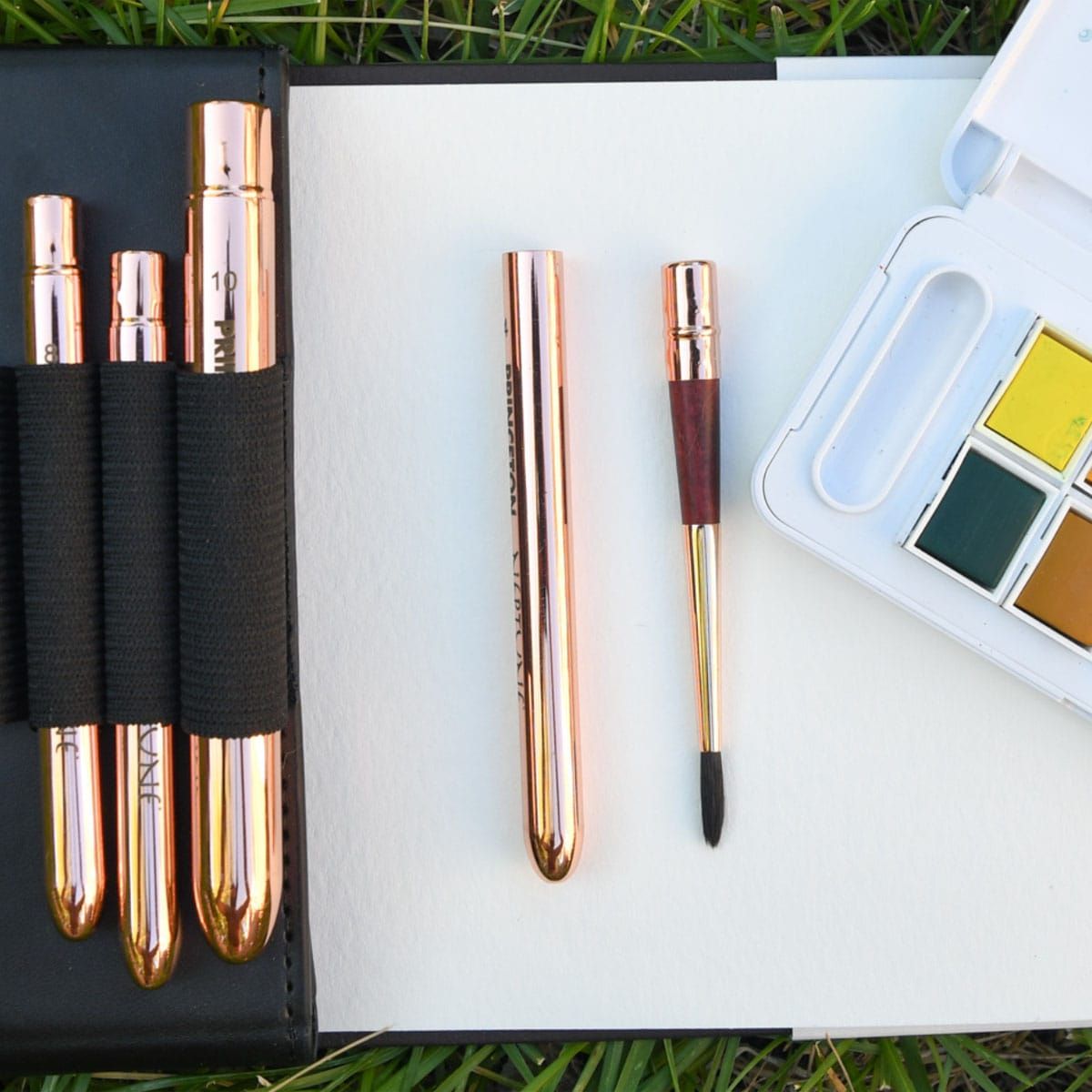 Princeton Neptune Series 4750 Synthetic Squirrel Travel Brushes