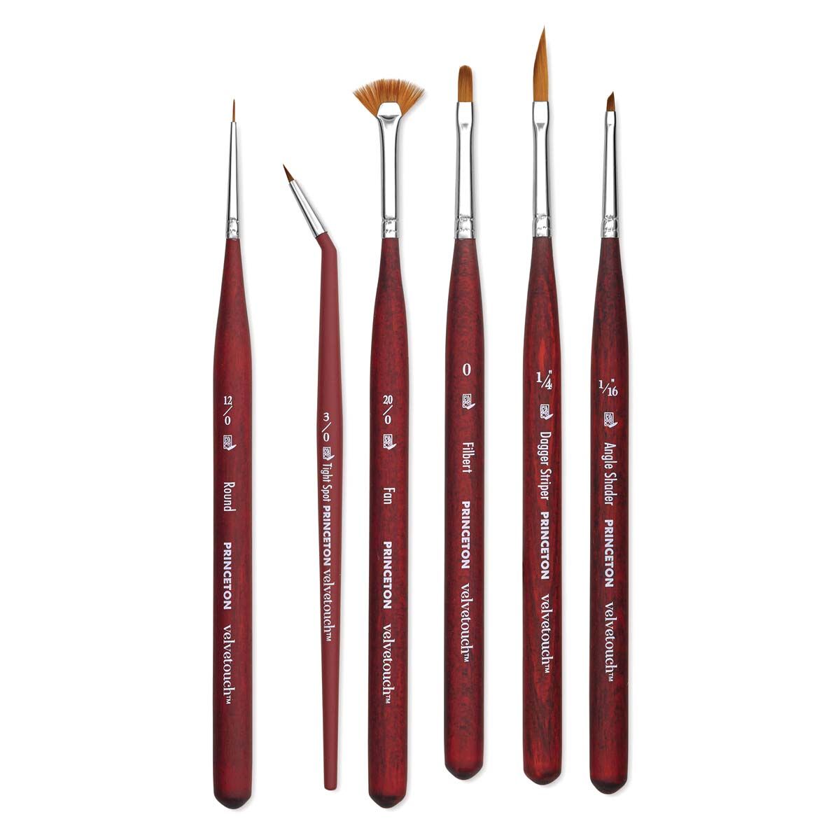 Princeton Velvetouch™ Series 3950 Synthetic Blend Brushes